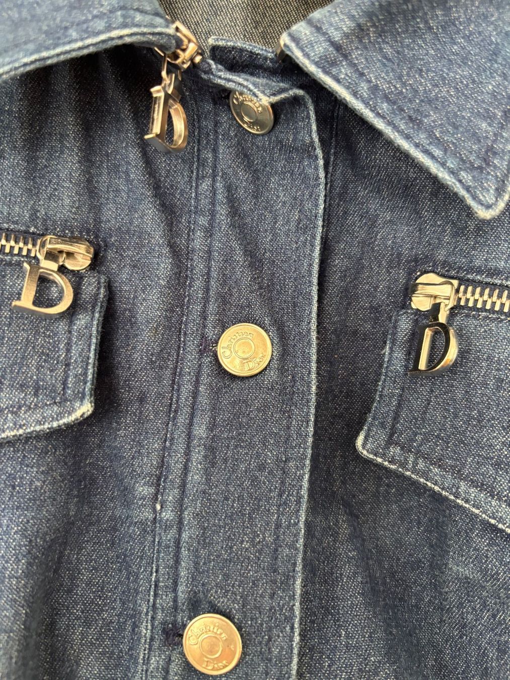 Dior Giacche: DIOR  Denim Jeansjacke blau  CH 34 – Usato da Herrliberg venduto da mayfi 6
