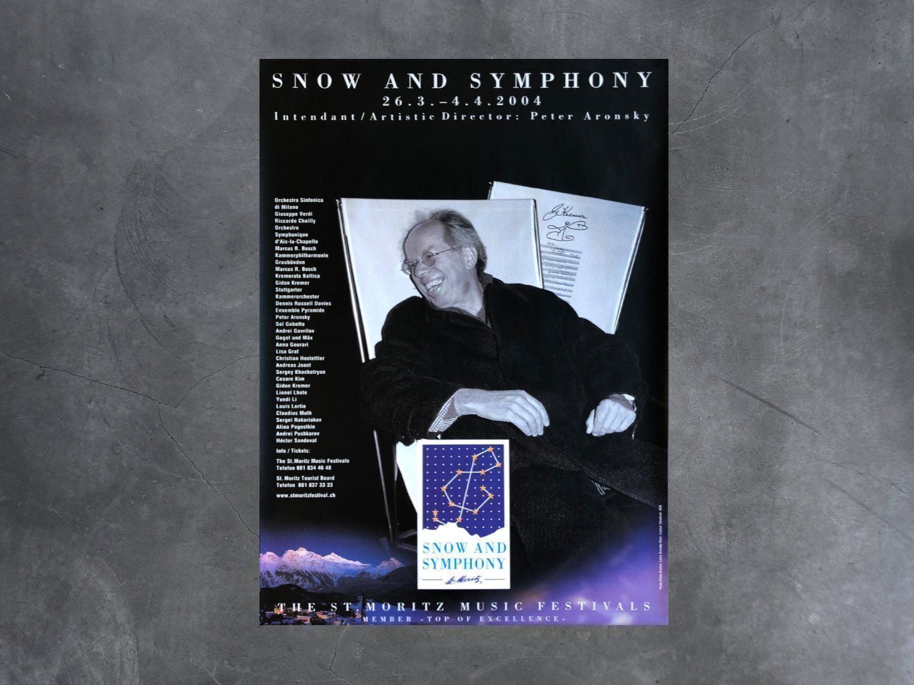 Foto & Immagini: Plakat Snow and Symphony, St.Moritz – Nuovo (secondo la descrizione) da Chur venduto da dr.retro