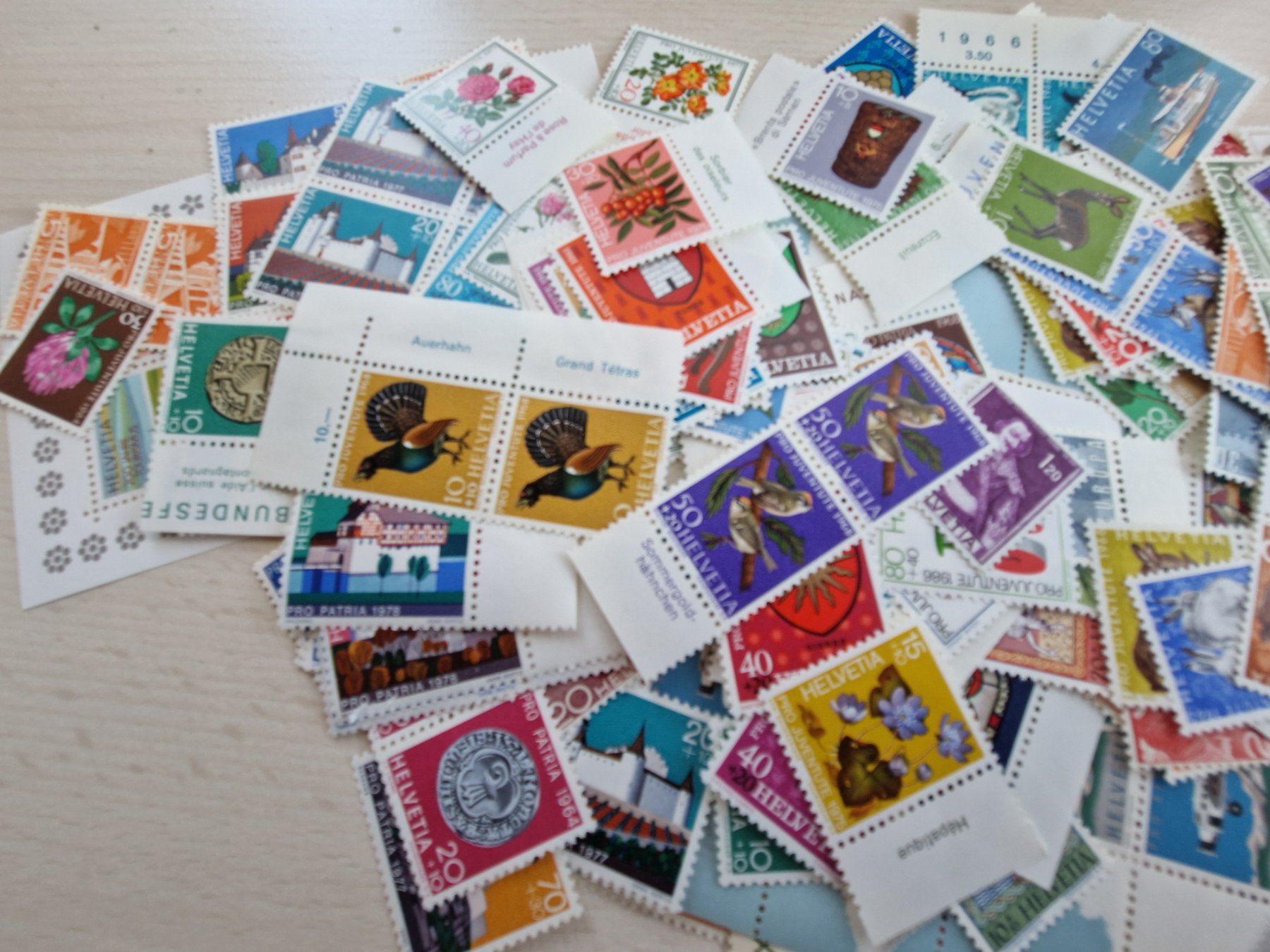 Alle Briefmarken: Frankaturware  105.- – Gebraucht aus Burgdorf von Glossy01 1