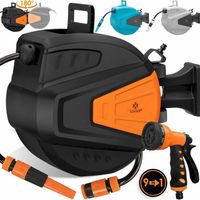 KESSER Schlauchaufroller Orange 20 Meter