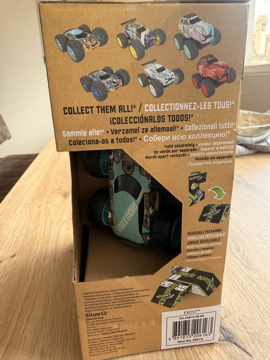 Spielzeuge: Neu Exost Jump Auto, Stunt Car – Neu und originalverpackt aus Langenthal von conenz 1