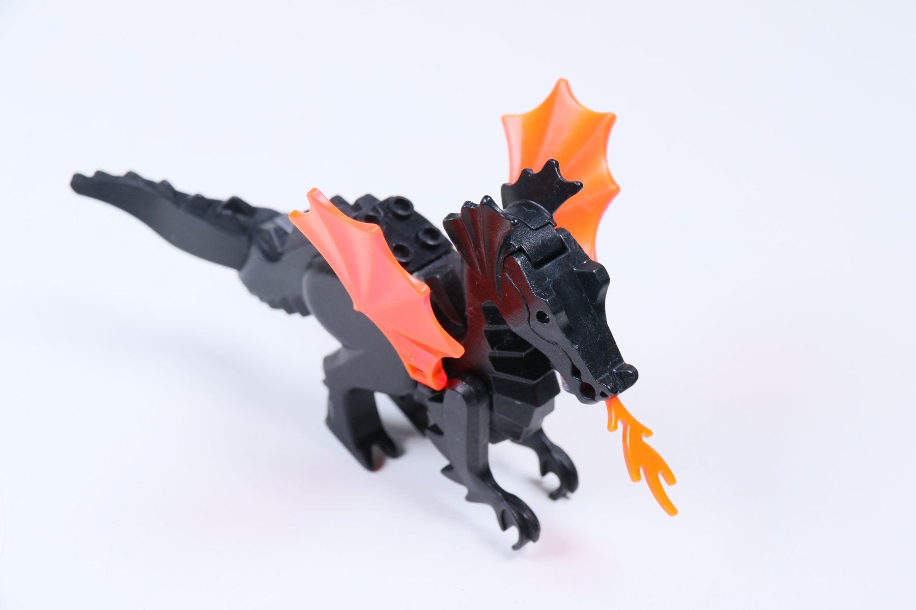 Lego Kit di costruzioni: Dragon, Classic with Trans-Neon Orange Wings – Usato da Hettlingen venduto da Scholi99