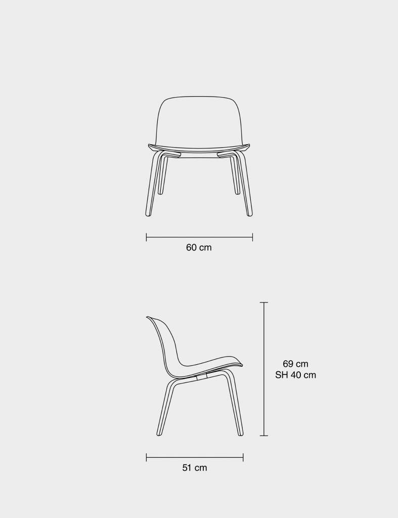 Muuto Sedie: Muuto Lounge Sessel – Usato da Langenthal venduto da Josefiiina 3