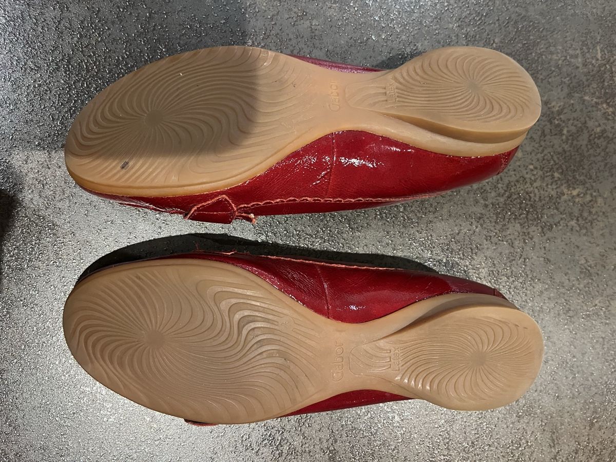 Gabor Scarpe da donna: Rote Gabor Mokassins, Echtleder, Gr. 37 – Usato da Amlikon-Bissegg venduto da Rahelbr5 2