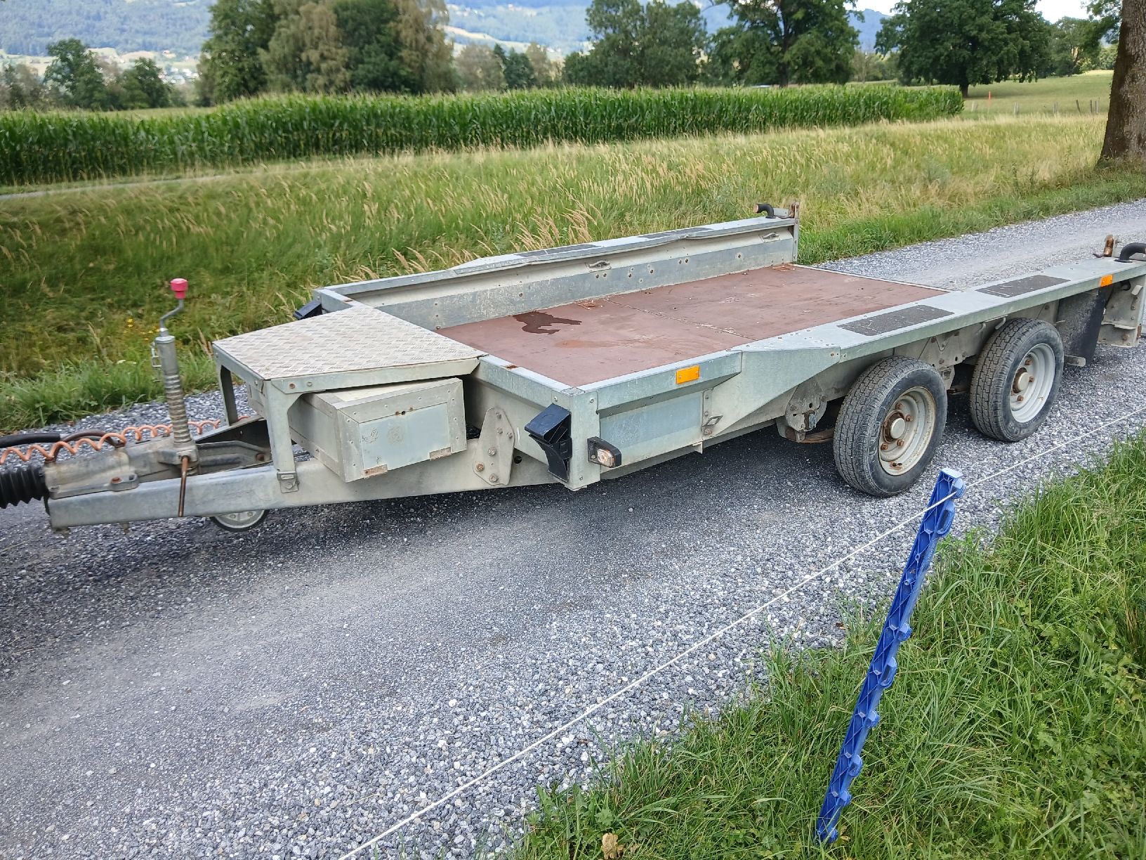 Ifor Anhänger: Anhänger Ifor Williams 3.5T – Gebraucht aus Altstätten SG von Schno4 5