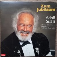 Langspielplatte / Schallplatte von "Adolf Stähli"; von 1986