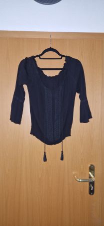 Schöne Bluse schwarz