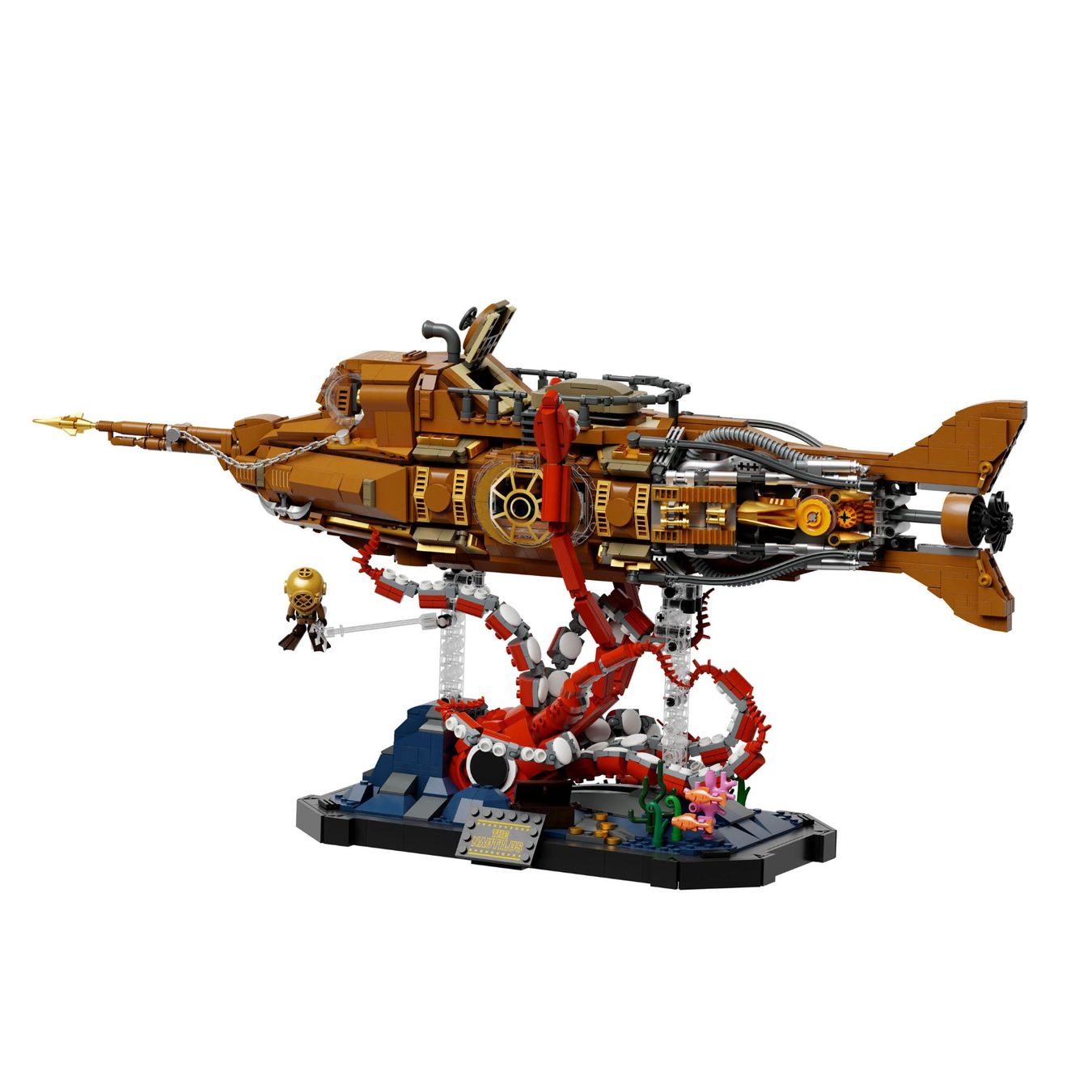 Lego Kit di costruzioni: Pantasy Original Jeu de construction Steampunk: Le Nautilus – Nuovo e nell'imballaggio originale da St-Imier venduto da ATTAKSHOP 3