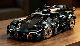 Rennauto wie Lego