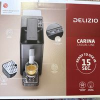 Neu - Kaffeemaschine Delizio Carina Casual Line schwarz