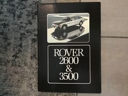 Rover 2600 u. 3500 Verkaufsprospekt 34 Seiten Januar 1979