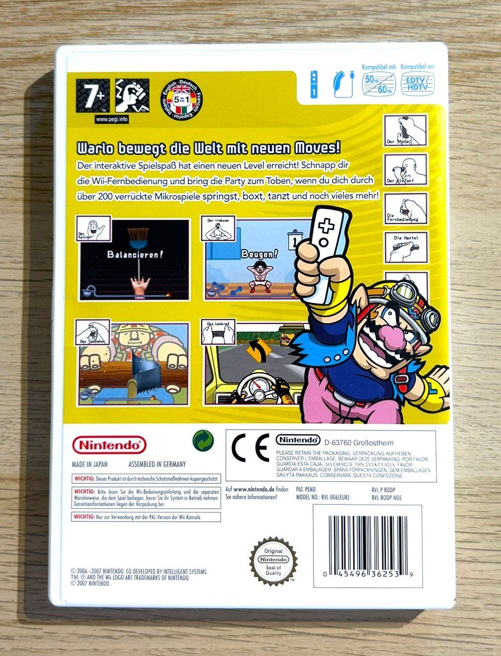 Nintendo Giochi: Warioware Smooth Moves Nintendo Wii – Usato da St. Gallen venduto da Alpine.Arcade 1