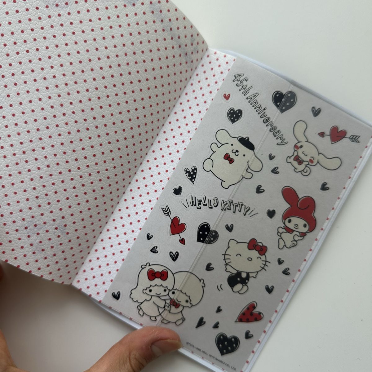 Hello Kitty Blocchi: Hello Kitty 45th Anniversary Notebook  – Nuovo (secondo la descrizione) da Givisiez venduto da dor_xb9k 1