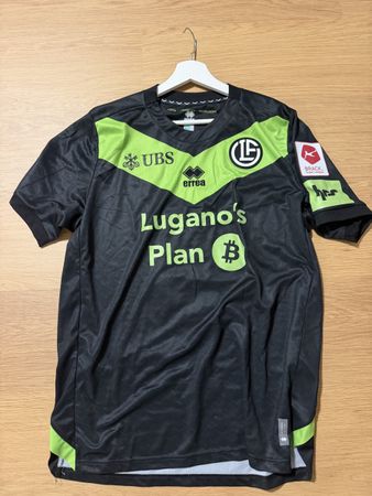 Papadopoulos matchworn lugano shirt trikot