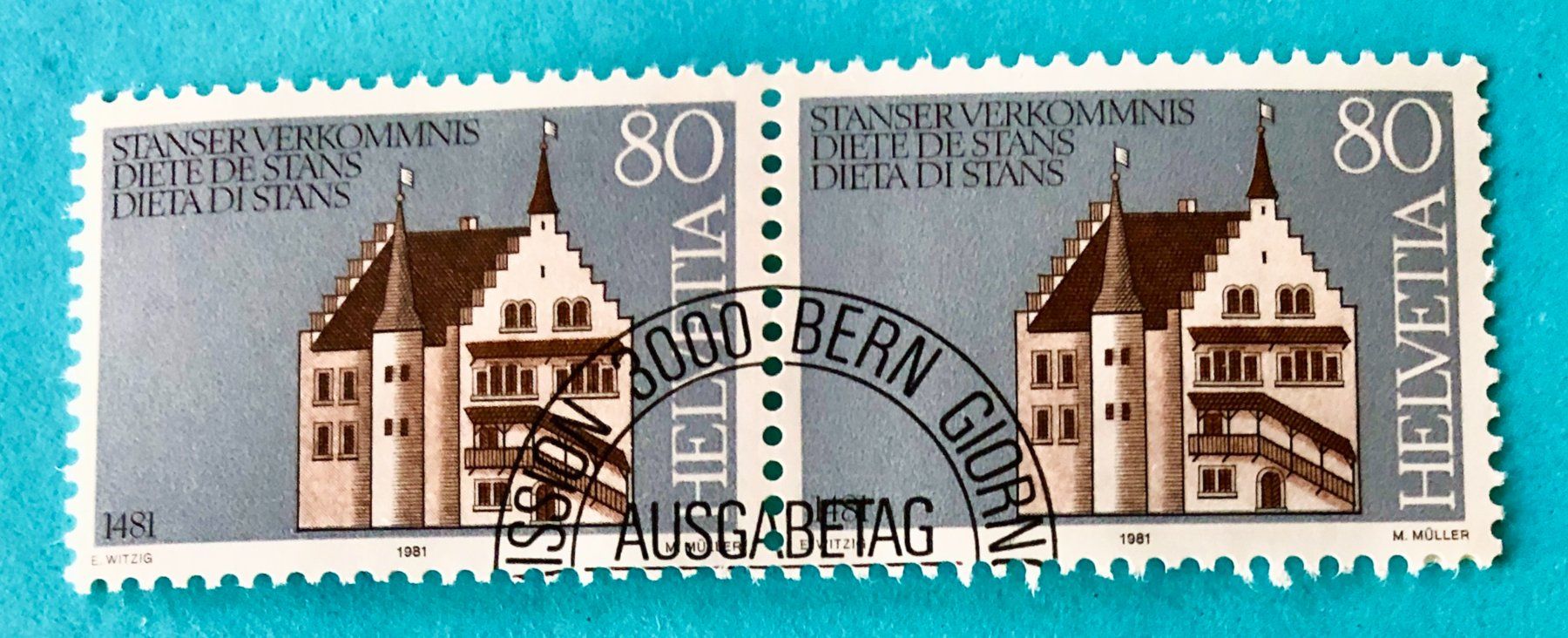 Alle Briefmarken: Nr.662  getempelt     – Gebraucht aus Aarau von Billa007