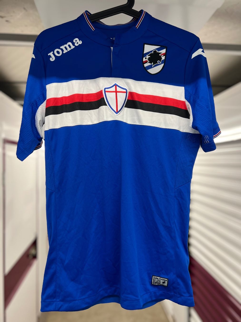 Canottiere & Pantaloni: Sampdoria Trikot Quagliarella 2015-2016 – Usato da Cully venduto da DealerPrice