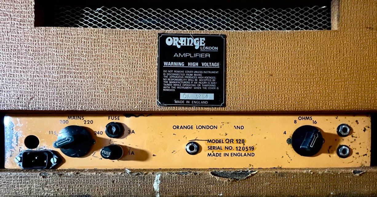 Verstärker: Orange OR 120 - pics only 1971-1972 – Gebraucht aus Genève von Tom_Guex 3