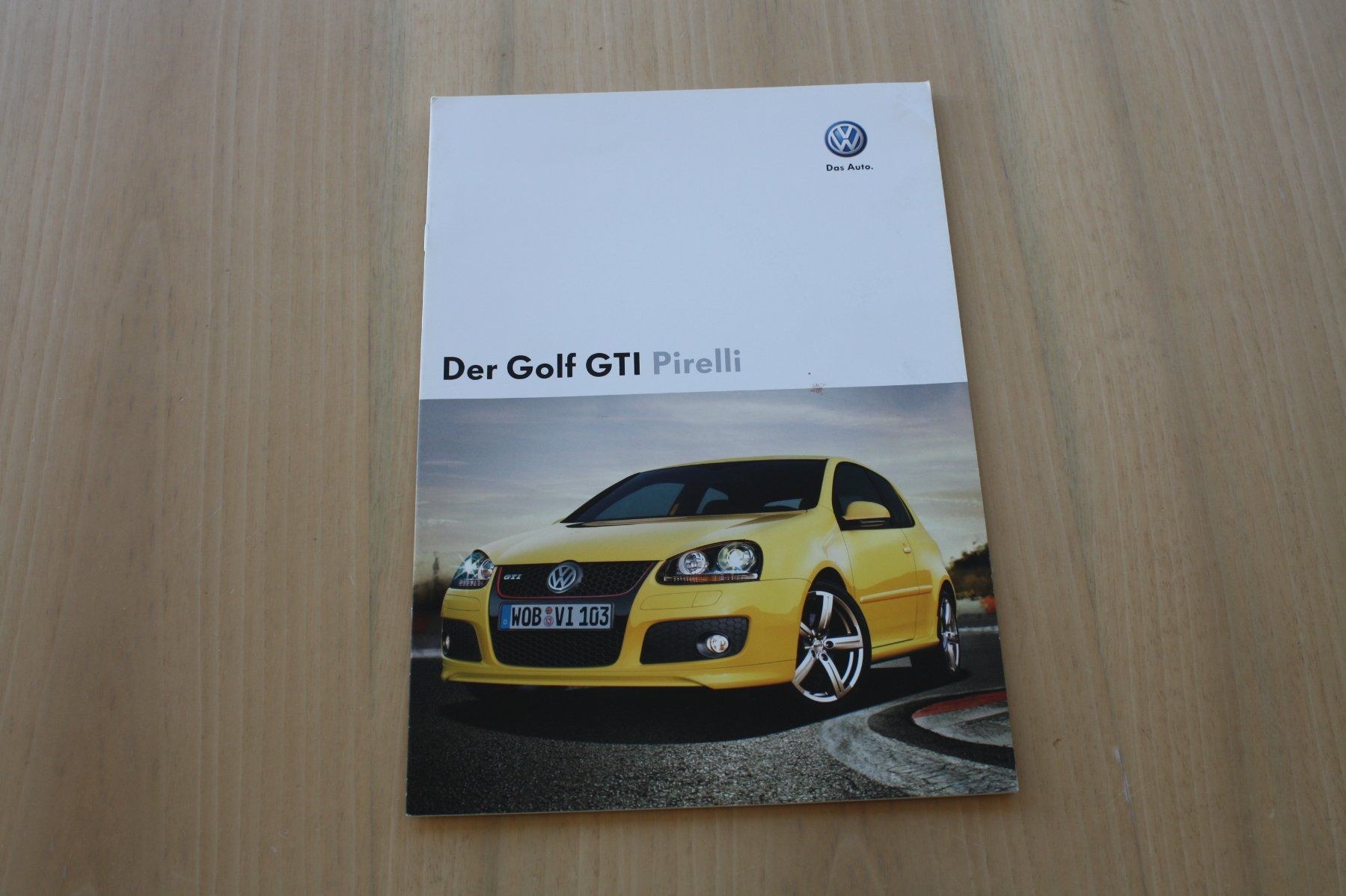 VW Documenti: VW Golf GTI Pirelli Prospekt 11/2007 – Usato da Wikon venduto da erwin400