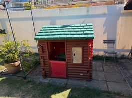 Kinderspielhaus für den Garte