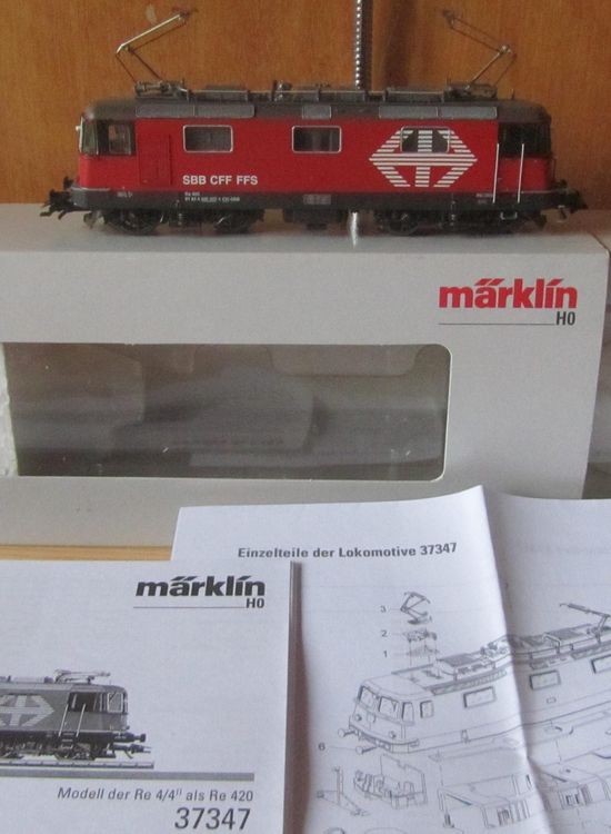 Märklin HO 37347 loc Re 420 Lion Zürcher S-Bahn SBB-CFF MFX (Neu ...