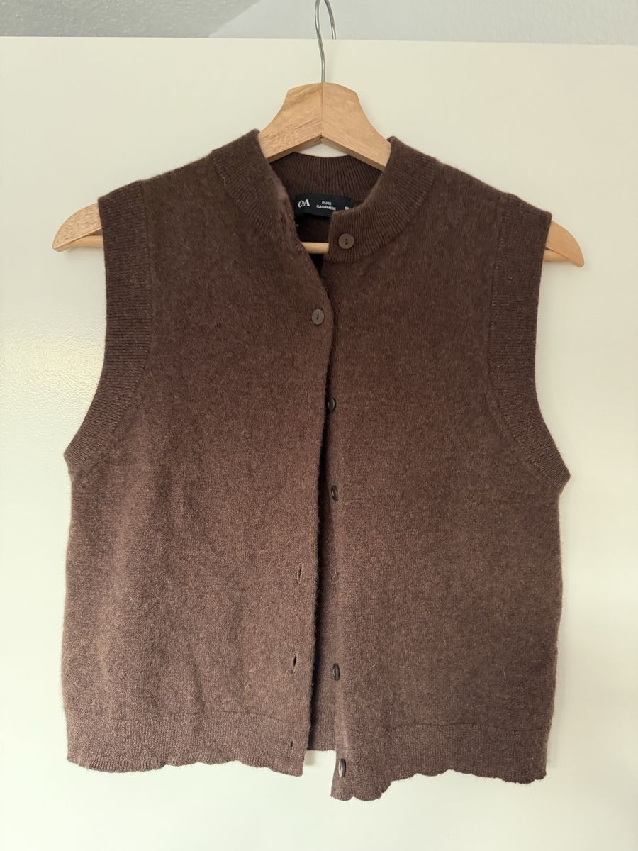 C&A Gilet & Giacche senza maniche: C&A Cashmere Weste S-M – Nuovo (secondo la descrizione) da Bern venduto da Schris08