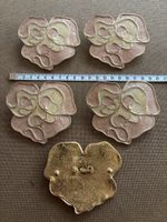 5 Gürtelschnallen Rosen Form