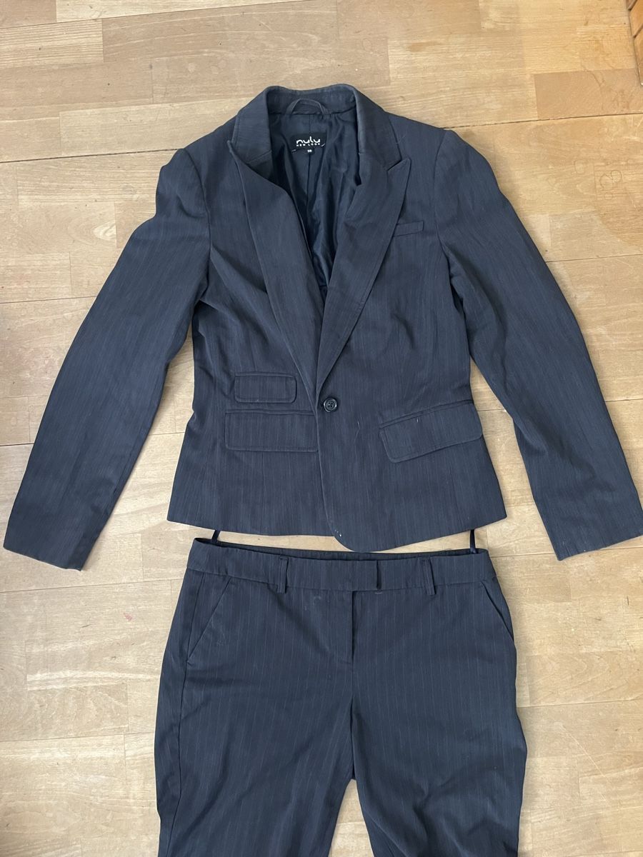 Completi & Tailleur: Blauer Hosenanzug Nulu Gr. 38 – Usato da Stäfa venduto da jo1735