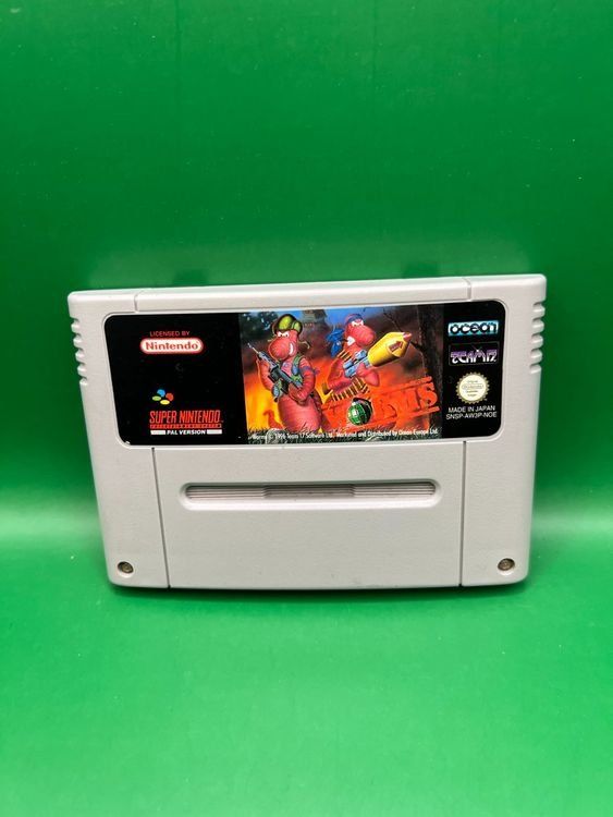 Giochi: Worms - Nintendo SNES – Usato da Frauenfeld venduto da bigauditor