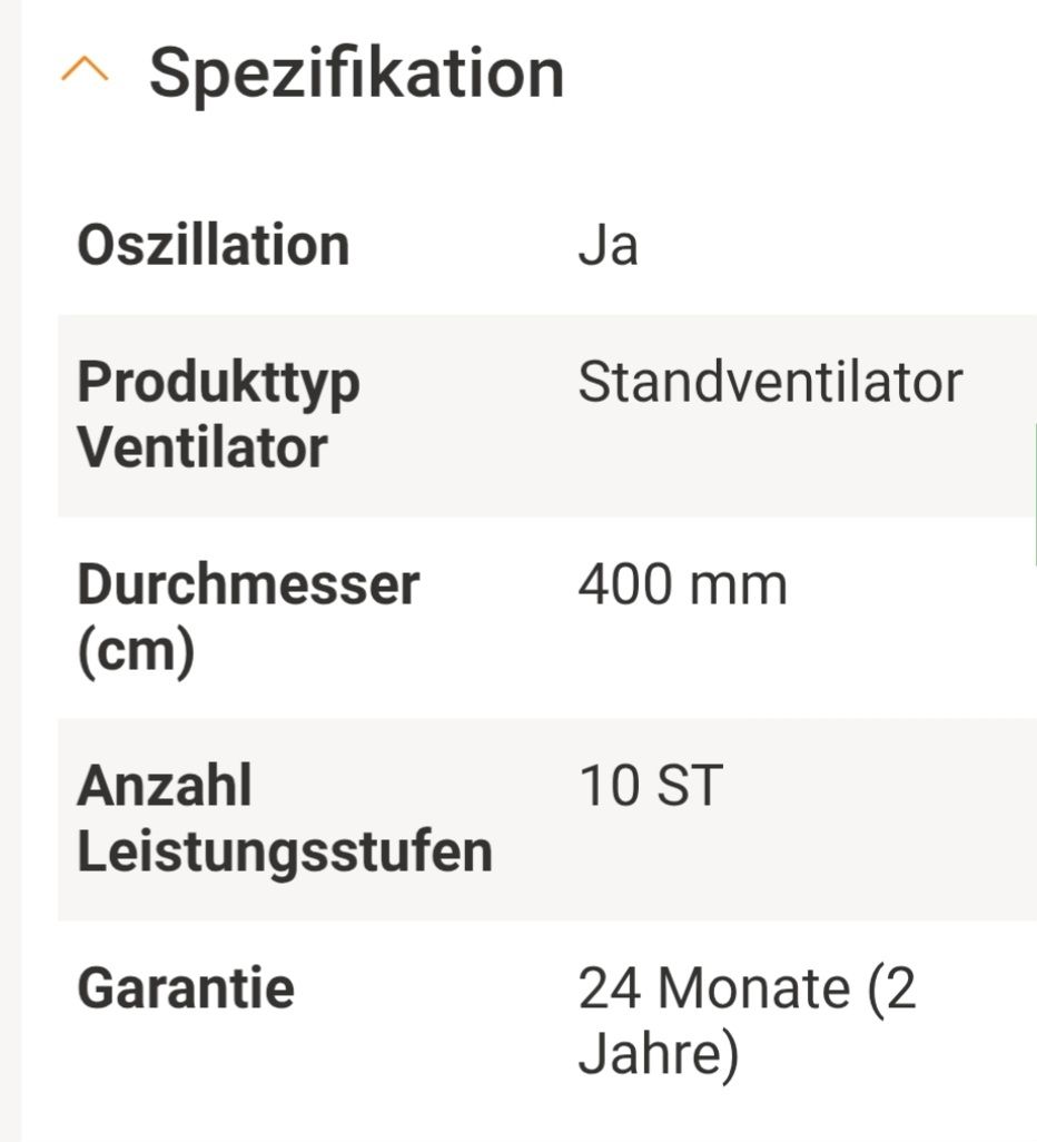 Ventilatori: Standventilator – Usato da Oetwil am See venduto da Aeschbi 3