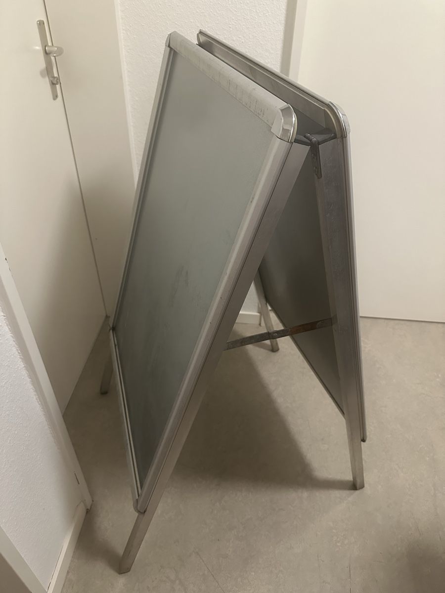 Ecriteaux: Werbetafel Aluminium , Kundenstopper – D'occasion à Pratteln par milisandra 1