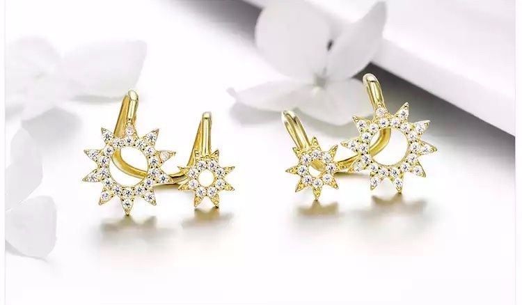Orecchini pendenti & Orecchini a lobo: ear cuffs – Nuovo e nell'imballaggio originale da St. Gallen venduto da yatoot26