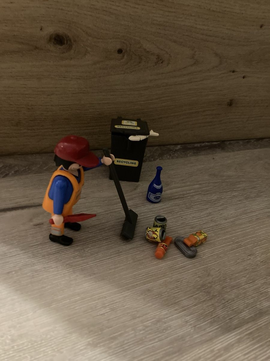Playmobil Giocattoli: Playmobil Set: Müllmann – Usato da Tenniken venduto da Bombadil8