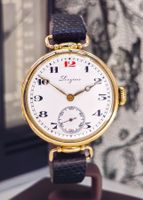 Seltenes Longines-Sammlerstück aus 14K Gold 1920Jahre