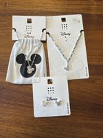 Disney Schmuckset Mickey Maus neu 3-teilig Silber