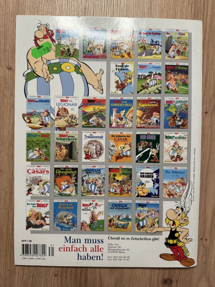 Fumetti: Asterix und Latraviata, Band 31, Comic – Usato da Biberist venduto da etesummer 1