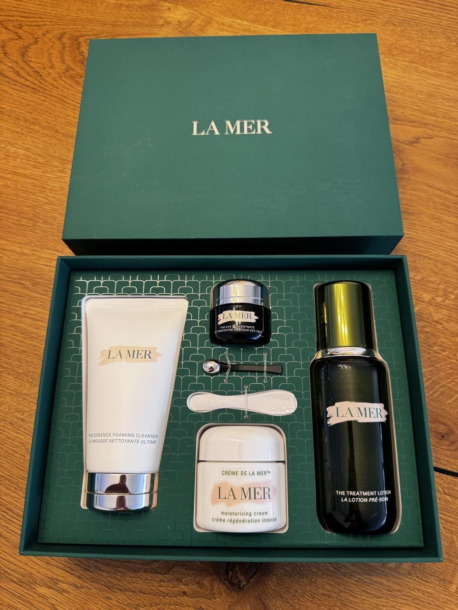 La Mer Gesichtspflege: La Mer 4-teiliges Hautpflege-Set – Neu und originalverpackt aus Sissach von Da.Do.ch
