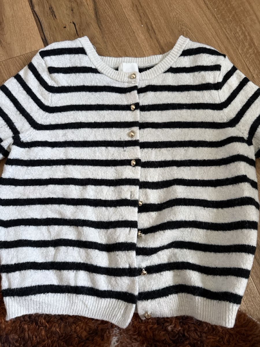 H&M Giacche: Cardigan gestreift schwarz/weiss Grösse M – Usato da Hüttwilen venduto da sar_8gj7