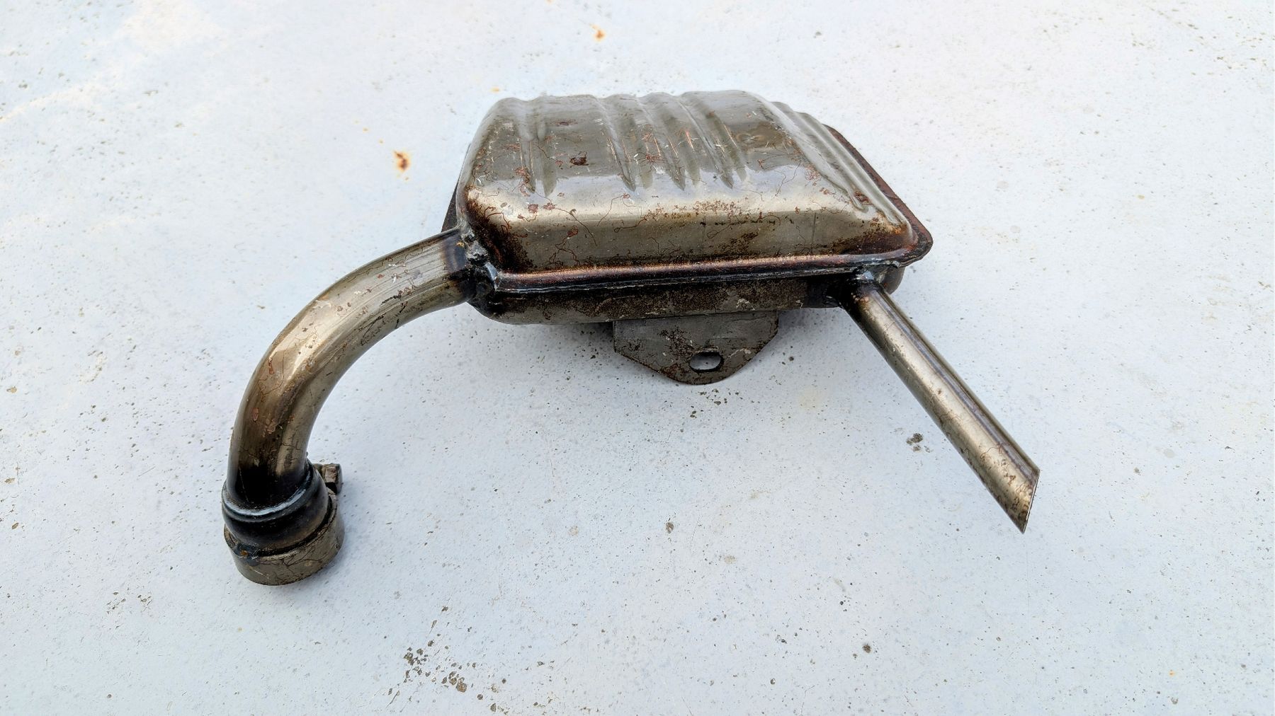 Vespa Sistemi di scarico: Piaggio Vespa Auspuff – Nuovo (secondo la descrizione) da Oberriet SG venduto da Bokost 2