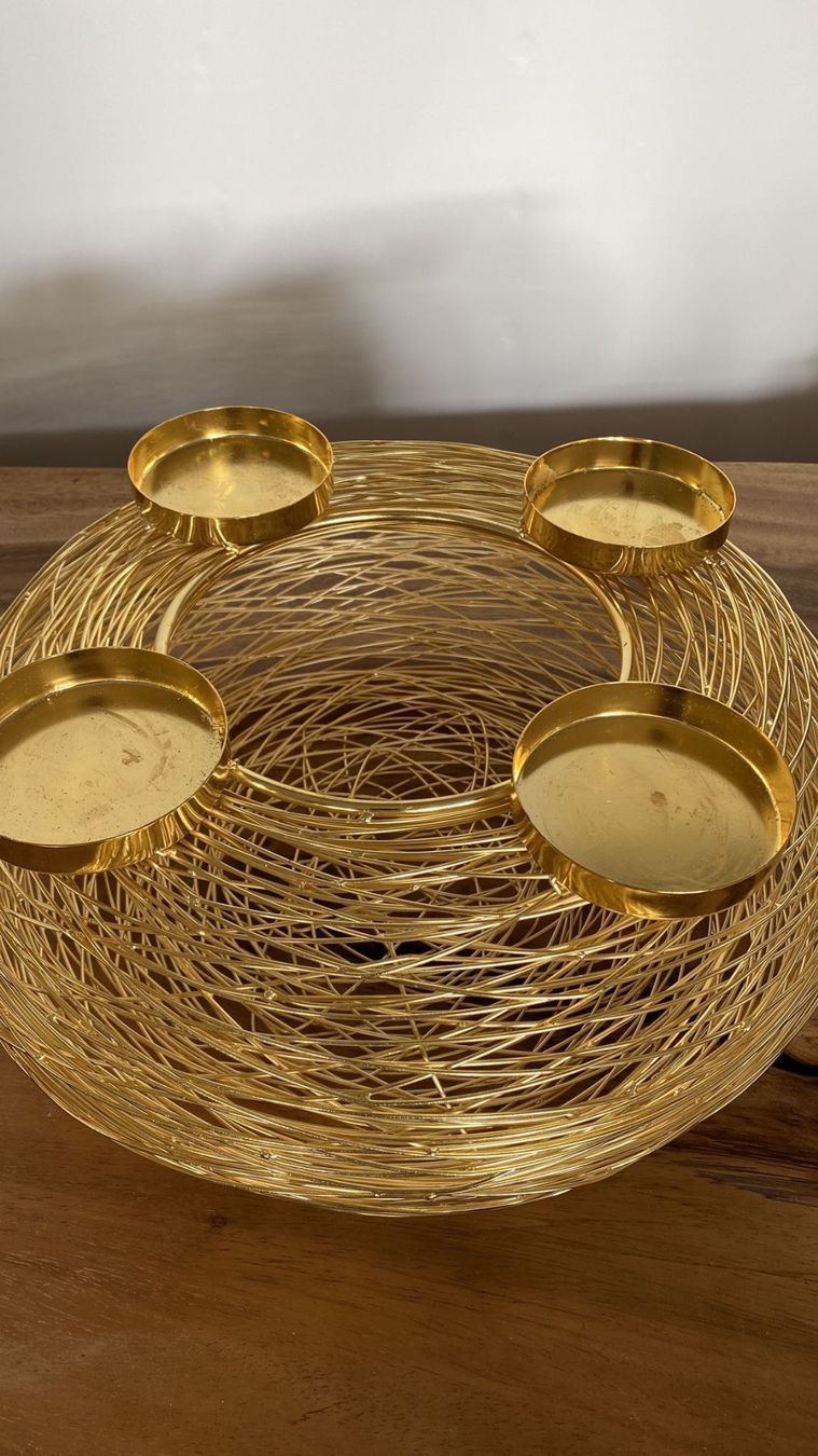 Toutes les décorations: Adventskranz gold, – D'occasion à Dagmersellen par Arcticsnow2017 3