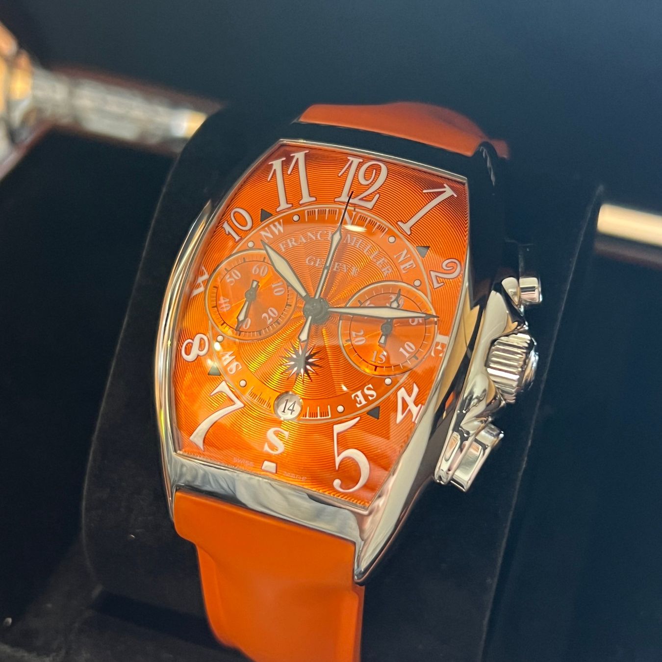 Franck Muller Uhren: Franck Muller Mariner Automatic Full Set 8080CCDTMAR – Gebraucht aus Carouge GE von Watchaser 2