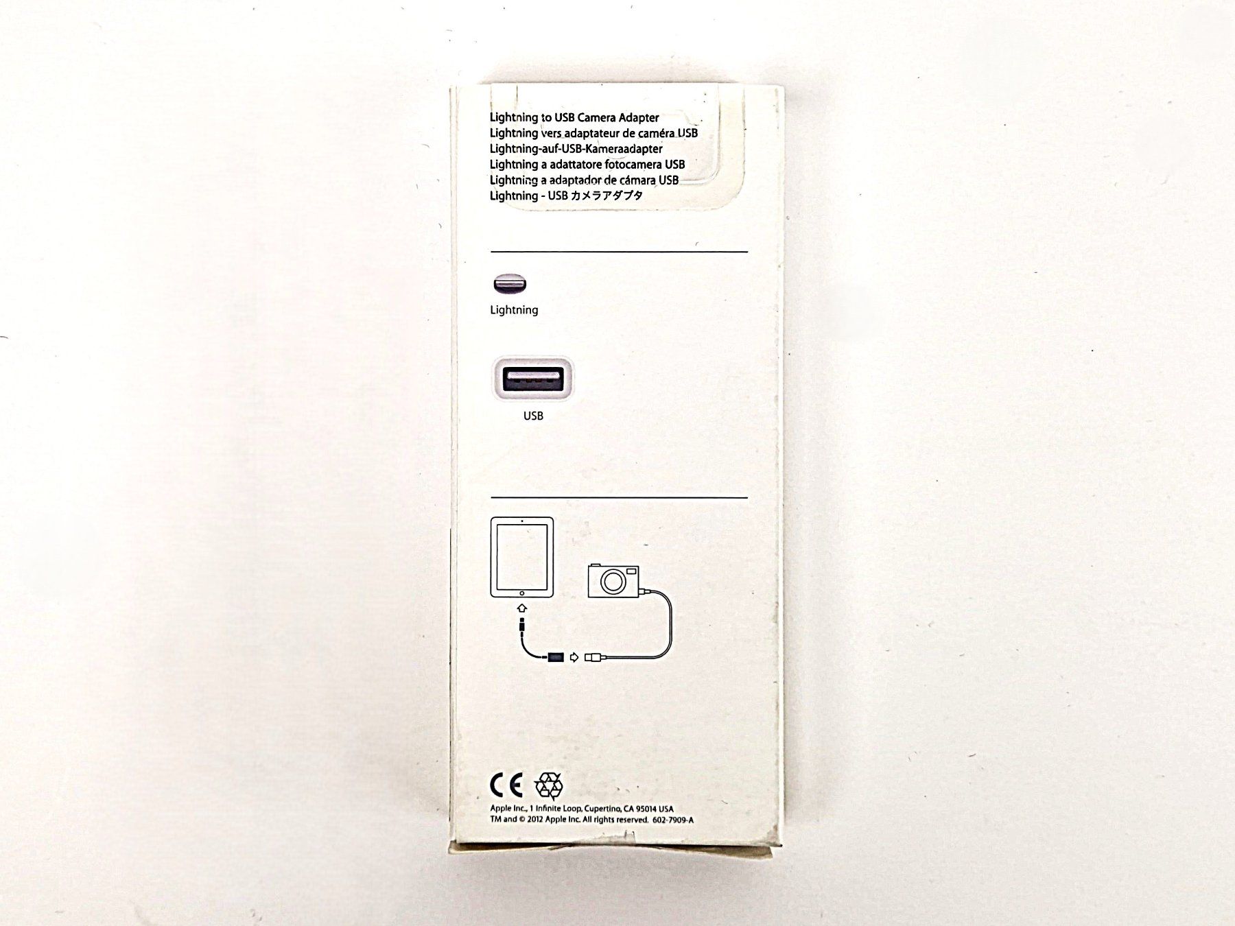 Apple Unità & Adattatore: Apple Lightning auf USB Kamera Adapter – Nuovo e nell'imballaggio originale da Basel venduto da Restwert_Basel 1
