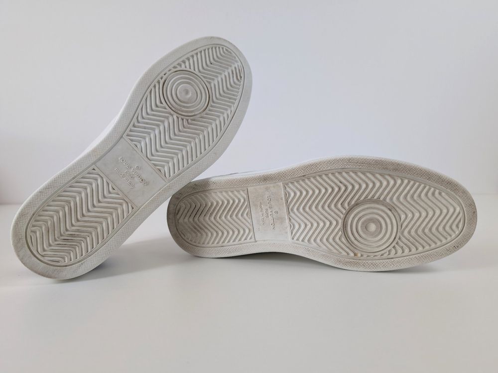 Louis Vuitton Scarpe da uomo: LOUIS VUITTON Rivoli Monogramm Sneaker Weiss – Usato da Schaffhausen venduto da Restwert_SH 5