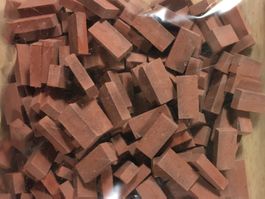 HUGWA 1:25 Ziegel (Dunkelrot) - 250 Stk.