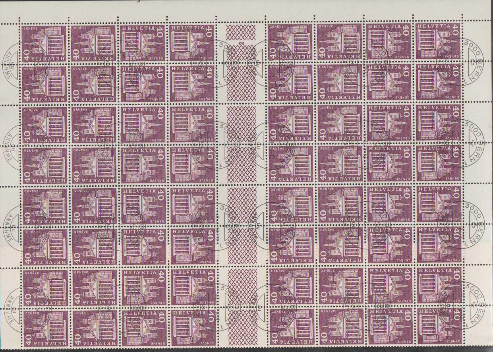 Tous les timbres: Blocs entiers tête-bêche – D'occasion à Crans-Montana par kira56 3