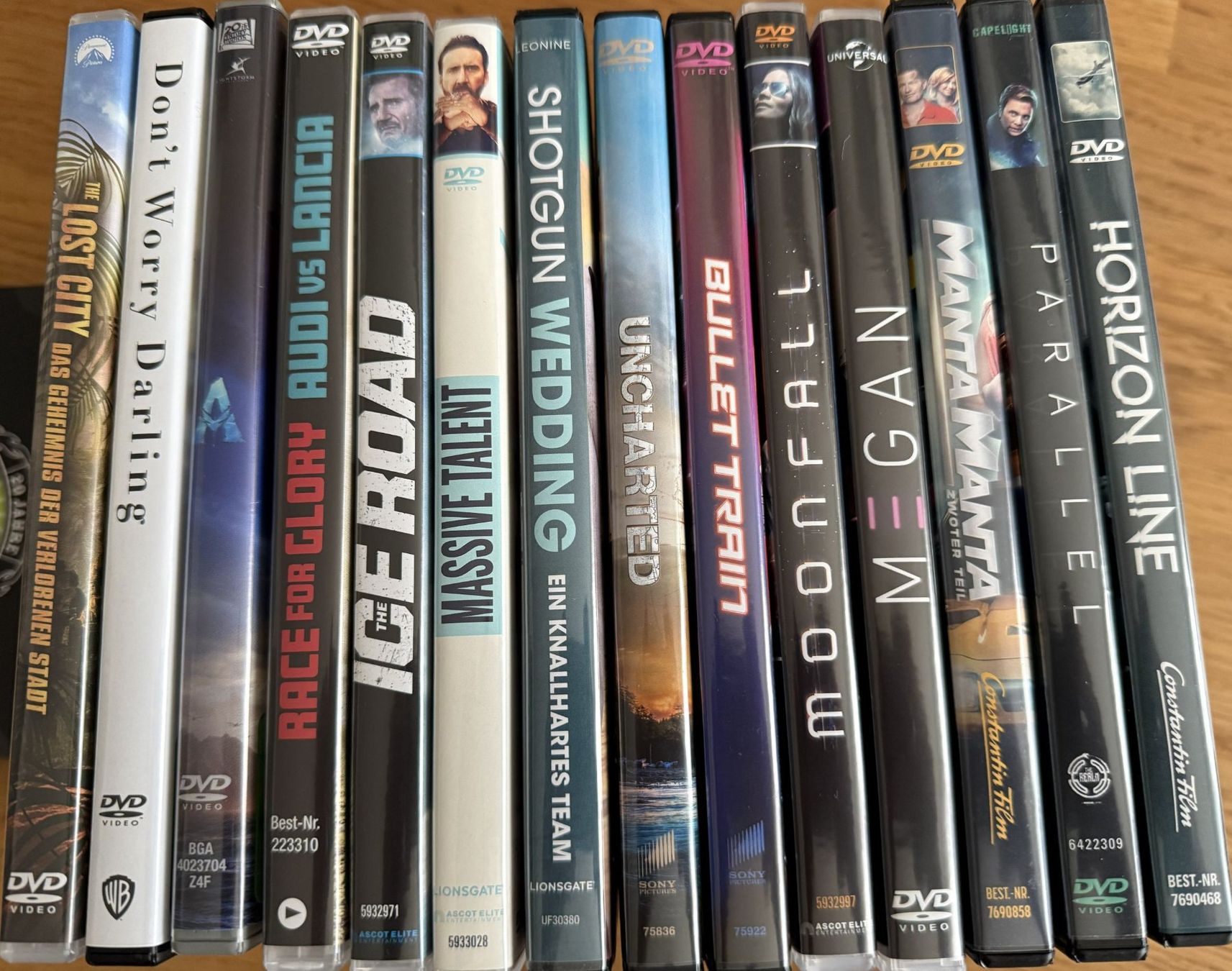 Tutti i DVDs: 14 Spielfilme ab 2020er – Usato da Langnau i.E. venduto da Rbigi 1