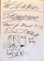The Slackers Autogramm signiert Papier A4 20x30cm