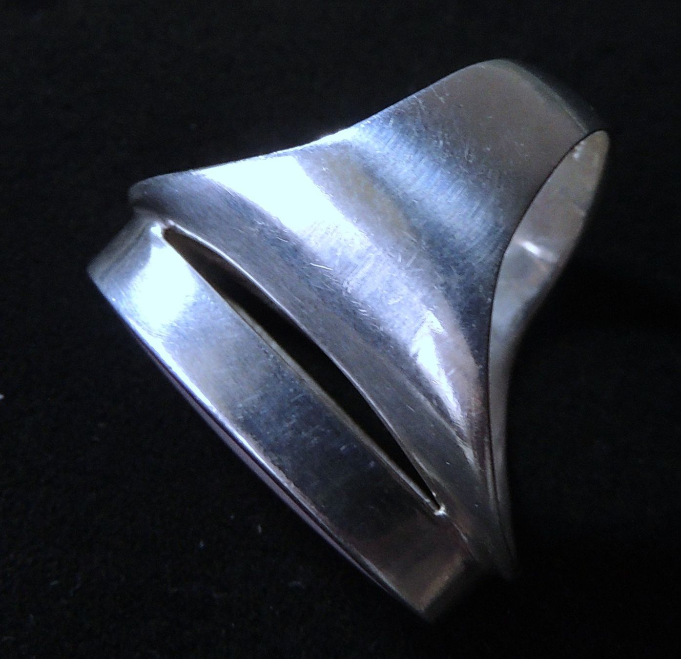 Ringe: Silber 925 Fingerring Gr. 57 Perlmuttimitat – Gebraucht aus Waldenburg von schaller707 3