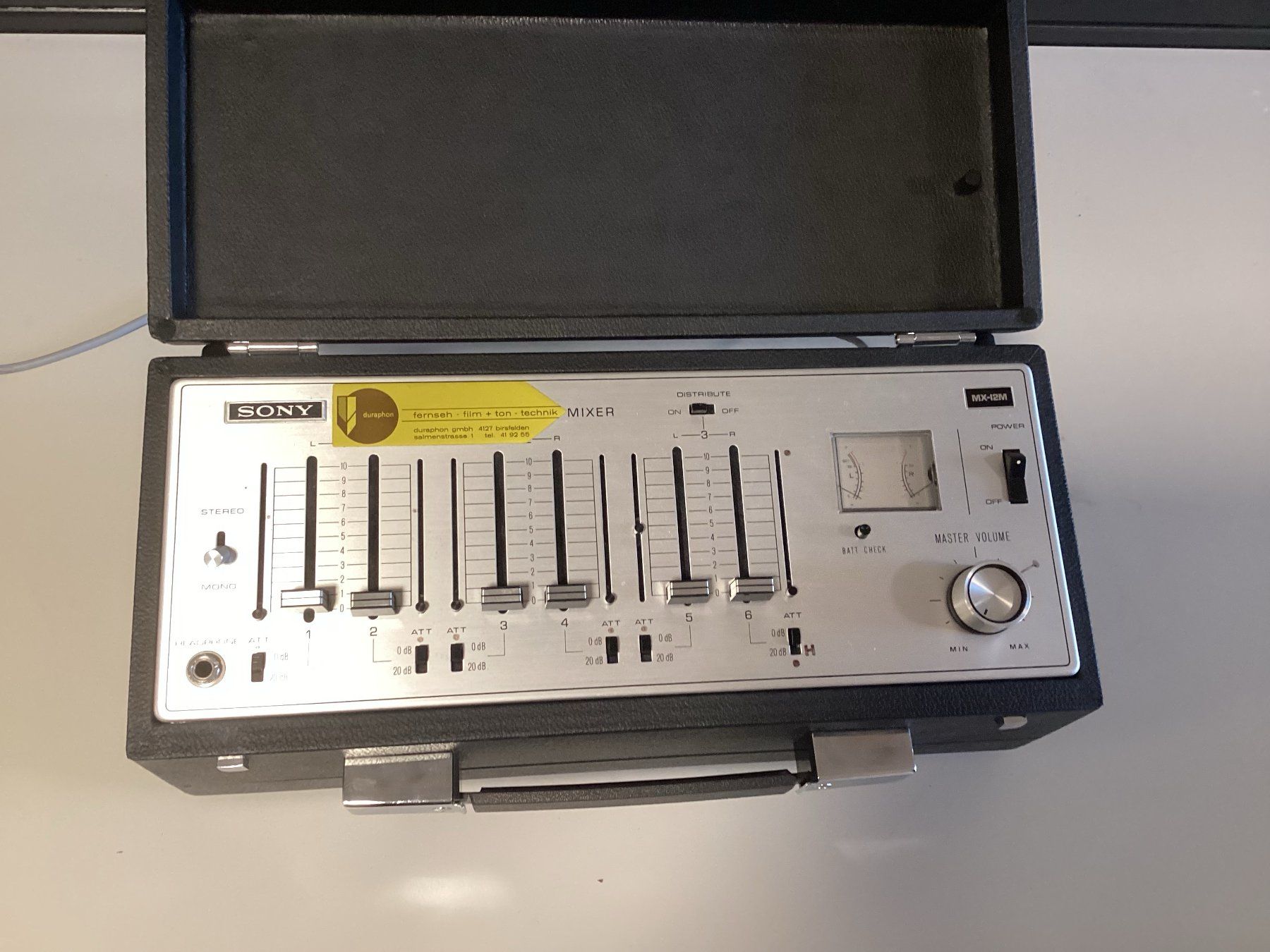Sony Platines de mixage: SONY MX-12M Mixer – D'occasion à Birsfelden par Murfy
