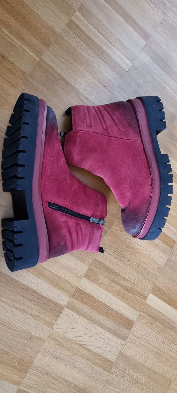 Scarpe da donna: Marco Tozzi Winterstiefel, Rot, Grösse 41 – Usato da Widnau venduto da ani-124