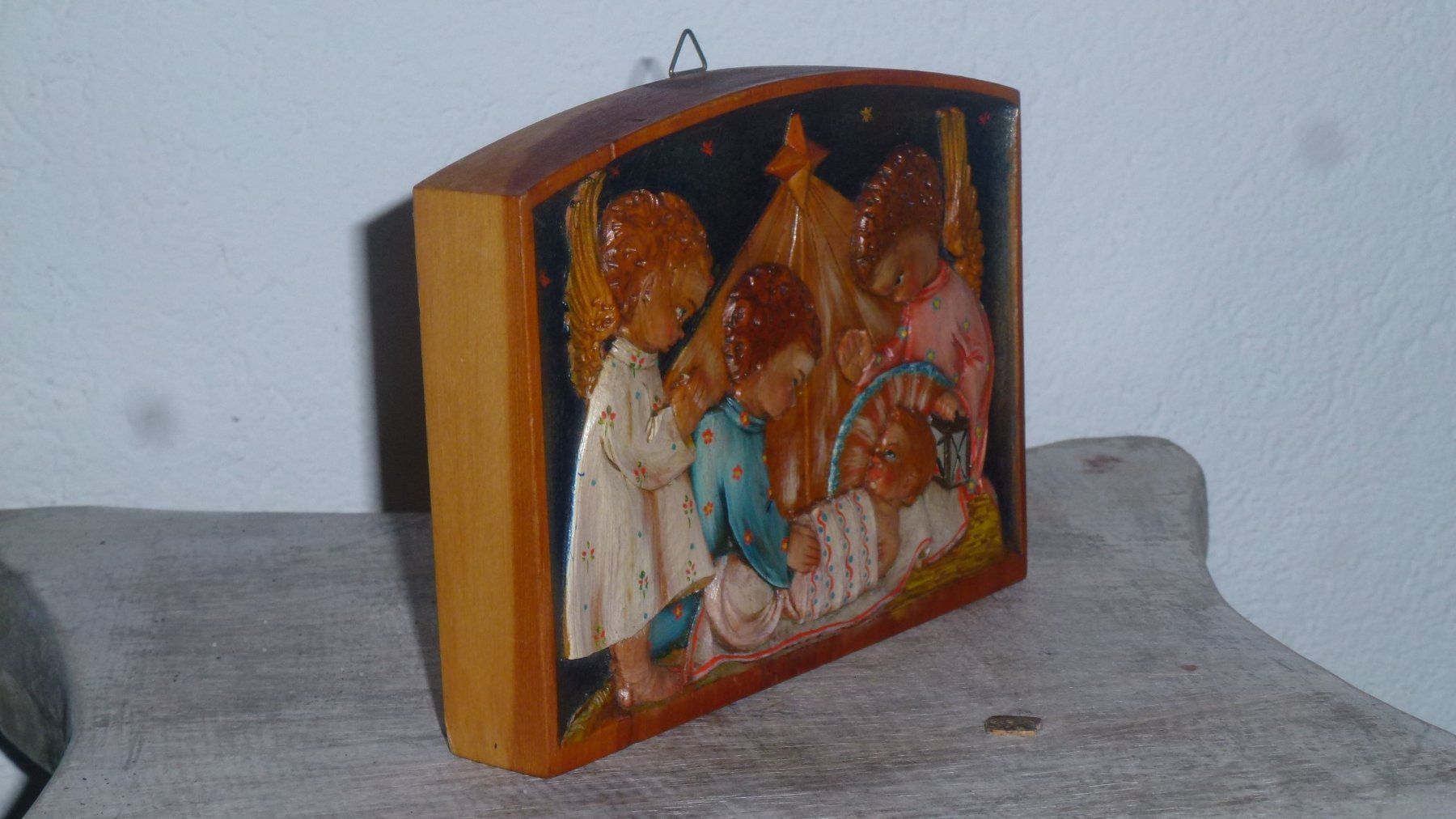Statuette: Schnitzholz Krippe / Kinderkrippe – Usato da Oetwil am See venduto da Senegal 3